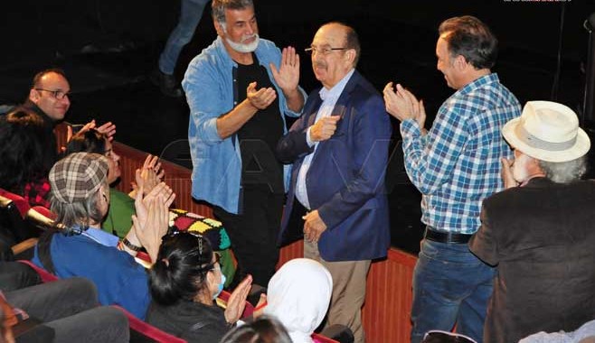 اسامة الروماني و تامر عربيد و حسن م يوسف في ملتقى الابداع