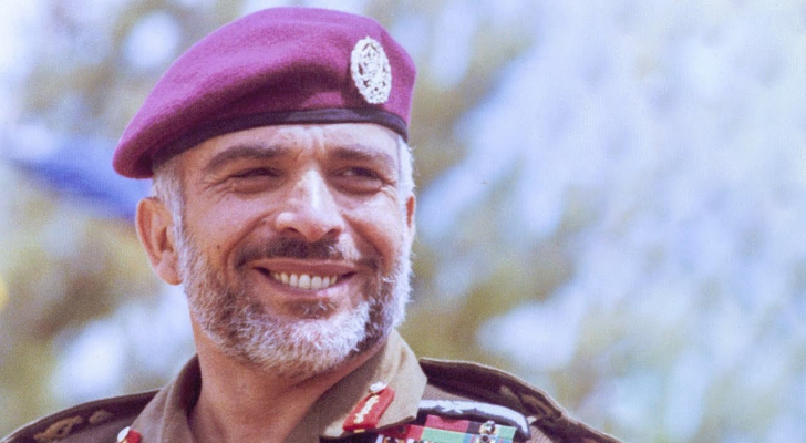 الملك حسين بن طلال