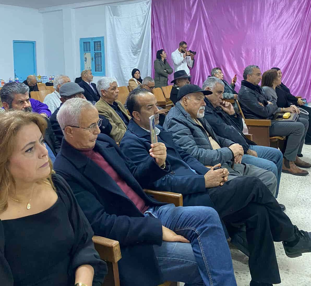 حضور من تكريم الشاعر ادم فتحي بتونس