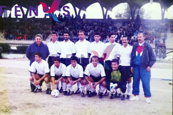 موسى الشماس مع فريق الحهاد